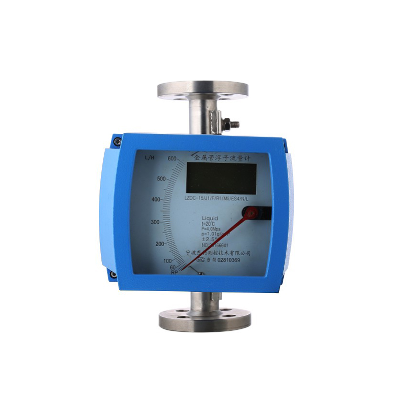 Metal tube rotameter