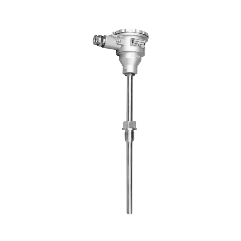 Thread mounted flameproof thermocouple