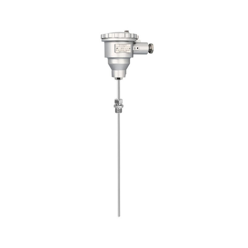 Armored flameproof type movable thread mounted thermocouple integrated temperature transmitter